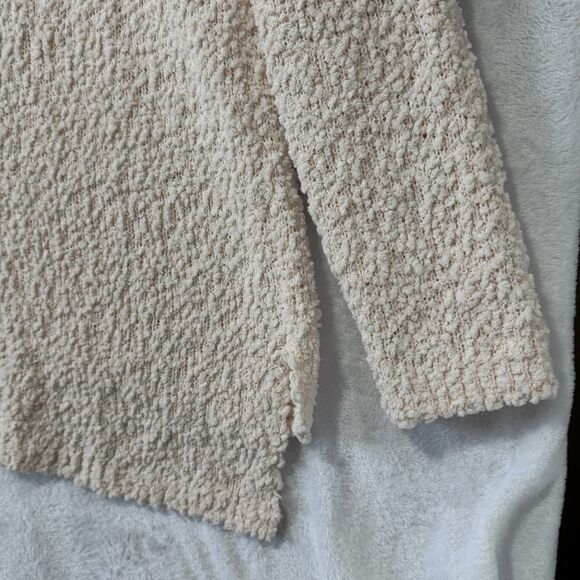 Studio B By Bobeau Pale Pink Textured Popcorn Sweater Women's Large - Picture 9 of 13